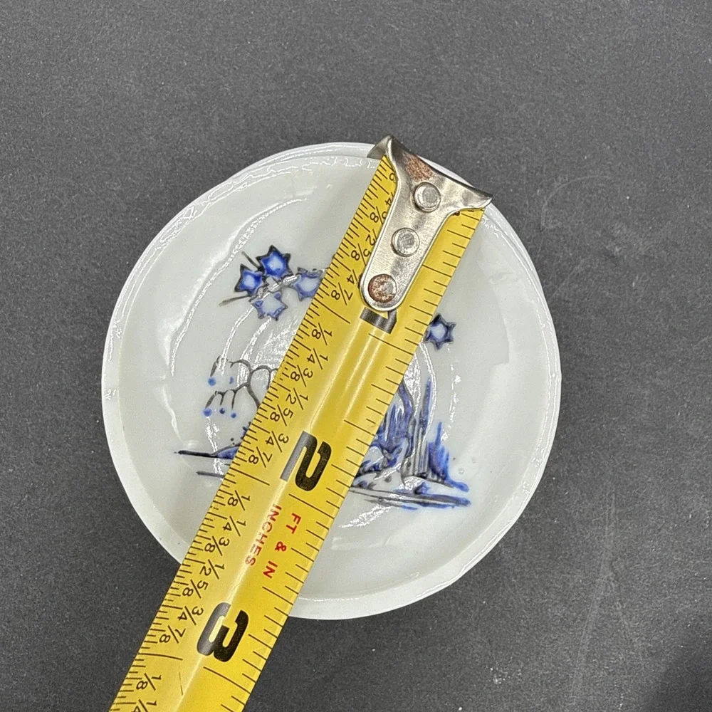 Vtg Japanese Tea Cup‎ Set Miniature with Handles Plates Sugar Made in Japan